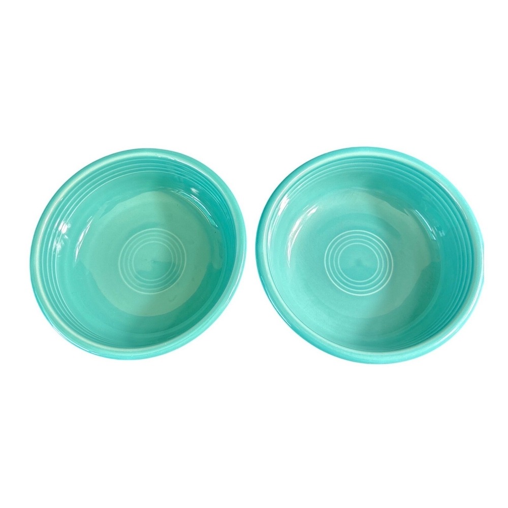 Fiesta turquoise vintage Homer Laughlin USA 5.5"x2" fruit/snack bowl